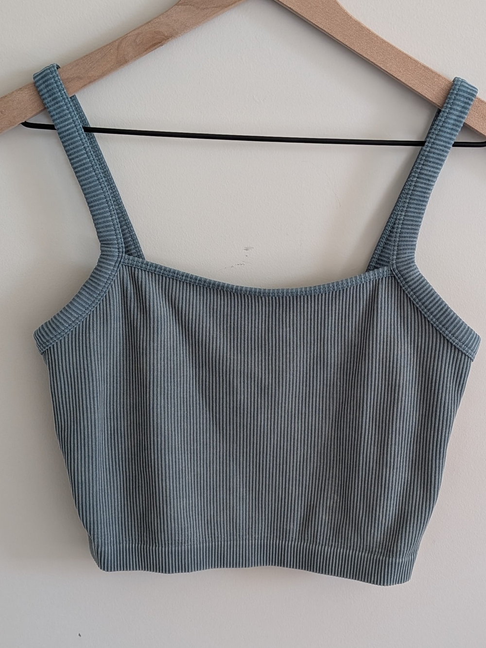 Colsie Ribbed Cropped Tank Top